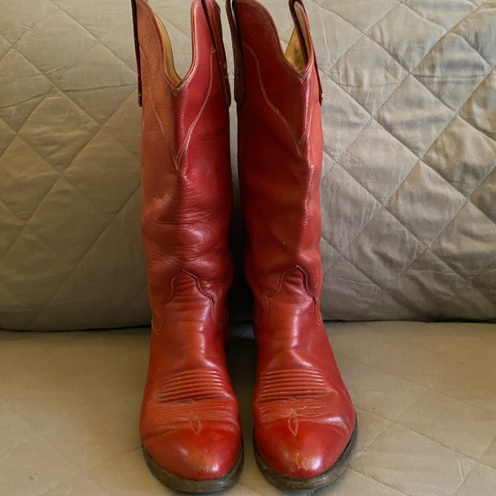 Red Cowgirl Boots